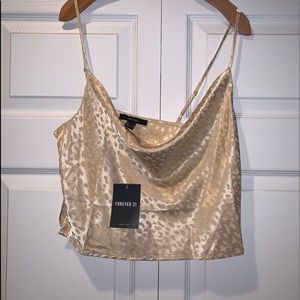 Forever 21 Beige/Gold Cami